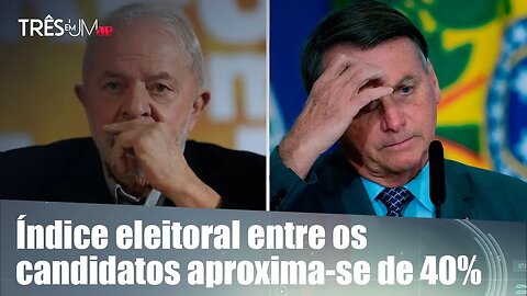 Lula e Bolsonaro empatam tecnicamente no Sul, Sudeste e Centro-Oeste