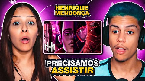 HENRIQUE MENDONÇA - Miles Morales | “Aranhaverso” | [React em Casal] 🔥