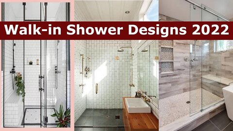 100 Modern Shower Designs For Small Bathroom Design Ideas 2022 | Walk-in Shower | Quick Decor