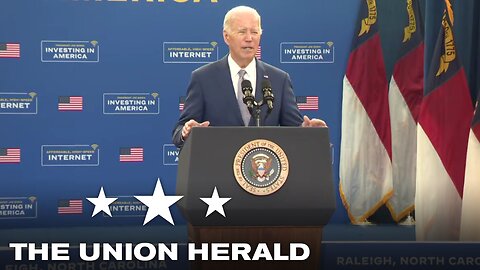 President Biden Delivers Remarks in Raleigh on High-Speed Internet and the Infrastructure Law
