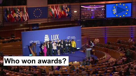 🇪🇺 awards the four finalists of the LUX Audience Award 🇪🇺