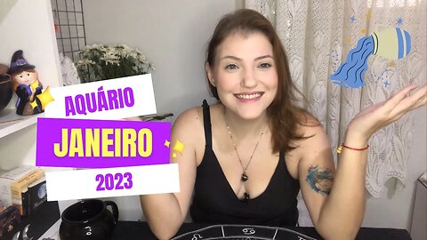 AQUÁRIO ♒️ JANEIRO 2023 - TEM AMOR DERRETENDO O GELO DO SEU CORAÇÃO!!