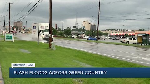 Flash floods across Green Country