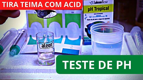 🔴 Teste de Ph da Labcon - Com Tira Teima Usando Acid Buffer