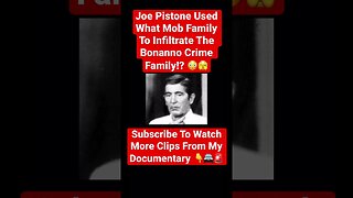 Joe Pistone Used What Mob Family To Infiltrate The Bonanno Crime Family!? 😳🫣 #mafia #undercover