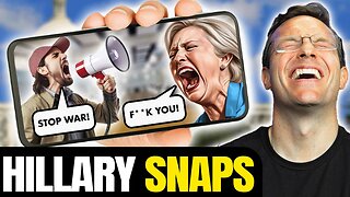 Hillary Clinton SNAPS! Launches Into Raging Unhinged MELTDOWN LIVE On DEMOCRAT Anti-War Protester 👀