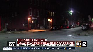 Man shot inside convenience store has died