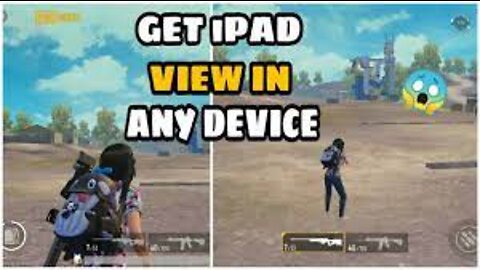 ipad view for pubg