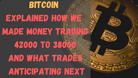 BITCOIN - TRADE from 42000-38000 EXPLAINED - HOW TO FIND NEXT TRADING OPPORTUNITY OUTLINED #crypto