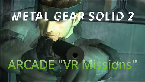 Metal Gear Solid 2 Arcade VR Missions | watching Vitaly catching peds