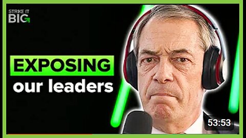 Nigel Farage EXPOSES Our Corrupt Leaders Mainstream Media and Political System PREVOD SR