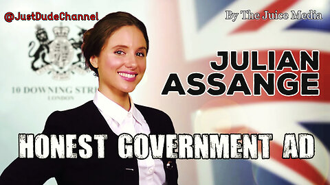 Honest Government Ad - Julian Assange | The Juice Media