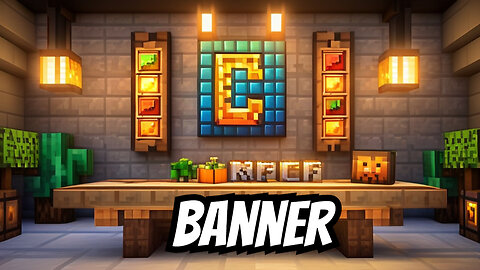 How To Make The Letter C Banner In Minecraft