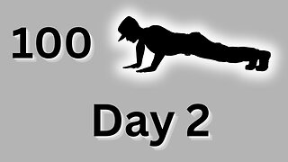 100 pushups a day DAY 2