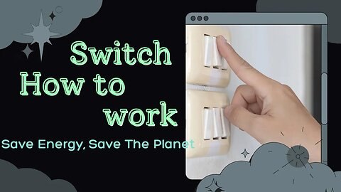 electric switch how to work inside जाने स्विच अन्दर काम कैसे करता है ।