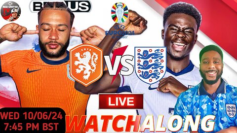 Live Watchalong: Netherlands vs England - Euro 2024 | Real-Time Reactions & Analysis! Ivorian Spice