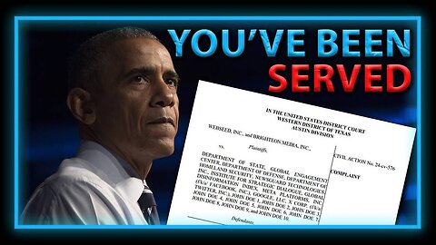 Alex Jones Breaking! Major Lawsuit Filed Against Obama Deep State Censorship System! - A Must Video