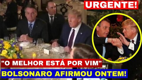 BOLSONARO ACABOU DE AFIRMAR PARA O BRASIL O MELHOR ESTA POR VIM GENERAL HELENO CONTINUA? NINE HOTEL?