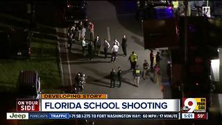 Thirty minutes before the end of the school day, gunfire started in Parkland, Florida