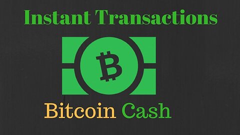 Instant Transactions on Bitcoin Cash | 0-Conf & RBF Simply Explained