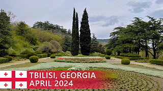 Tbilisi Walks: Tbilisi Botanical Garden - Parterre and Syringarium