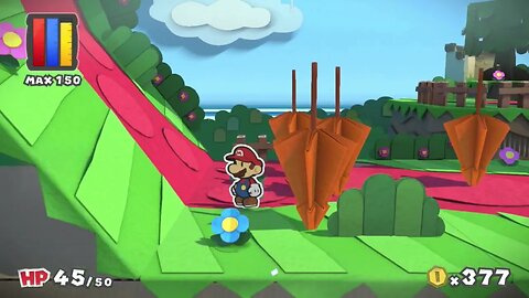 Paprer Mario Color Splash Part 6 Cherry Lake