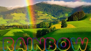 Beautiful Nature Rainbow In The Sky