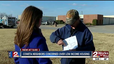 Coweta residents upset over low income housing
