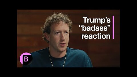 Zuckerberg Says Trump was a 'Badass' after getting shot during rally #politics