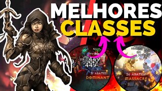 [Diablo Immortal]: JOGUEI com todas as classes do jogo e ESSAS são as MELHORES!