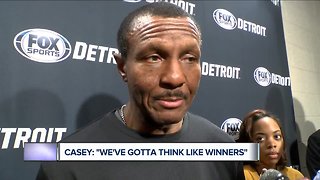 Pistons' Dwane Casey: "we've gotta think like winners"