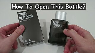 How to Open the Prime Platinum Aeropostale Eau de Cologne Spray Bottle