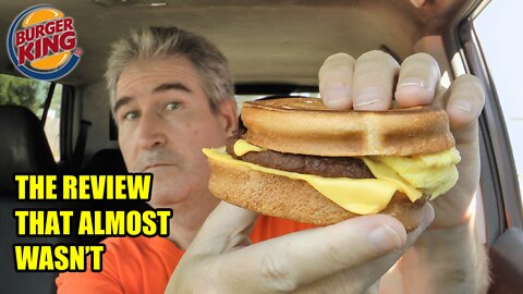 CAN IT GET WORSE? Burger King Sausage Cheesy Breakfast Melt REVIEW 🍔👑😮😡