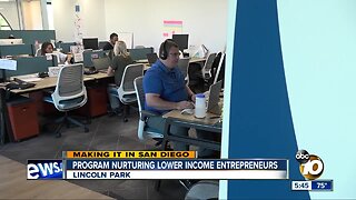 Making It in San Diego: Low-income entrepreneur program