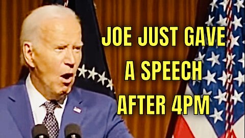 Joe Biden just gave a SLURRING & CONFUSED Speech at the LBJ Libray🤦‍♂️