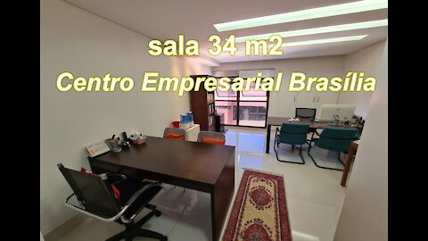Venda sala 34 m2 - Centro Empresarial Brasilia #brasilia #sala #salacomercial #SRTVS #salaembrasilia