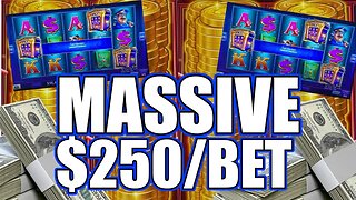 MY BEST RUN ON PIGGY BANKIN EVER! - MASSIVE WINS ON $250 SPINS