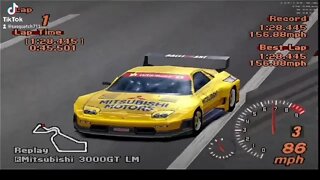 Gran Turismo 2 1- lap time trial 10