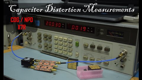 Capacitor Distortion Measurements In Audio Circuits (#012)