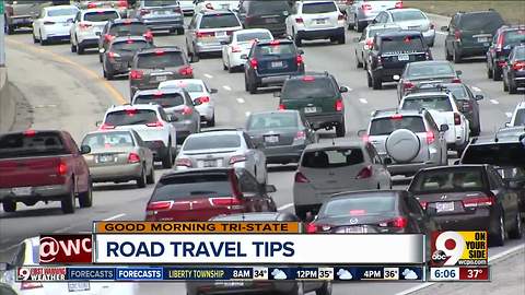 Thanksgiving travel tips: Check your tire pressure, leave early