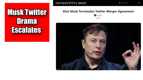 Breaking: Twitter Feigns Outrage Over Musk Termination of Purchase