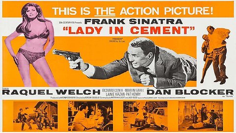 LADY IN CEMENT 1968 Frank Sinatra is Back as Tony Rome, the Miami Private Eye FULL MOVIE HD & W/S