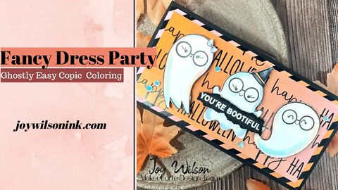 Fancy Dress Party Mini Slimline Card