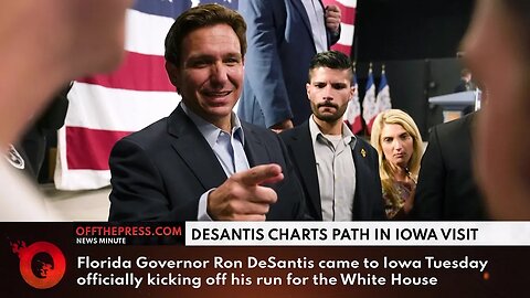Off The Press | Today's News Minute May 31, 2023 - DeSantis Does it Right! #breakingnews #news