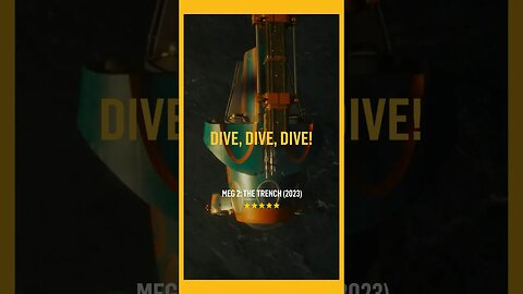 Dive, Dive! Meg 2: The Trench Movie #shorts #meg2 #JasonStatham Megalodon Shark Scenes | 2023 4K