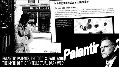 Palantir, patents, protocols, Paul, and the myth of the “Intellectual Dark Web” (Aug 13 2023 live)
