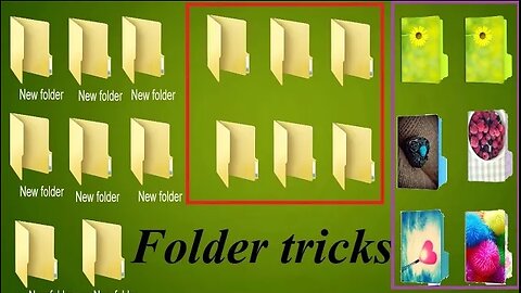 Computer file & folder Related tricks || The Best Way to Manage Files and Folders