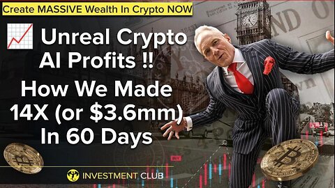 Unreal Crypto A.I. Profits! How We Made 14X (or $3.6mm) In 60 Days (Skillful AI)
