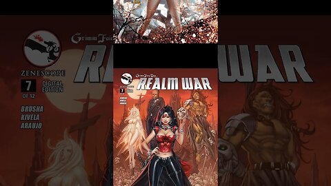 Grimm Fairy Tales "Realm War" Age of Darkness Covers (2014 Zenescope Comics)