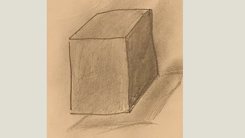 Drawing of a square.